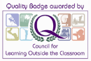 Quality Badge awarded by the Council for learning outside the classroom