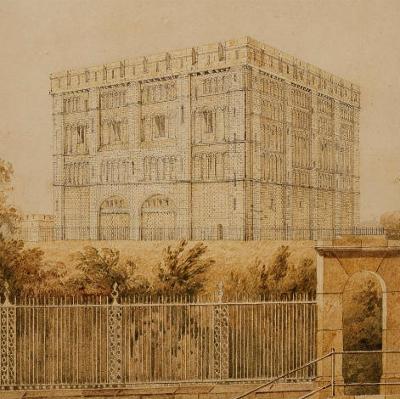 Illustration of Norwich Castle